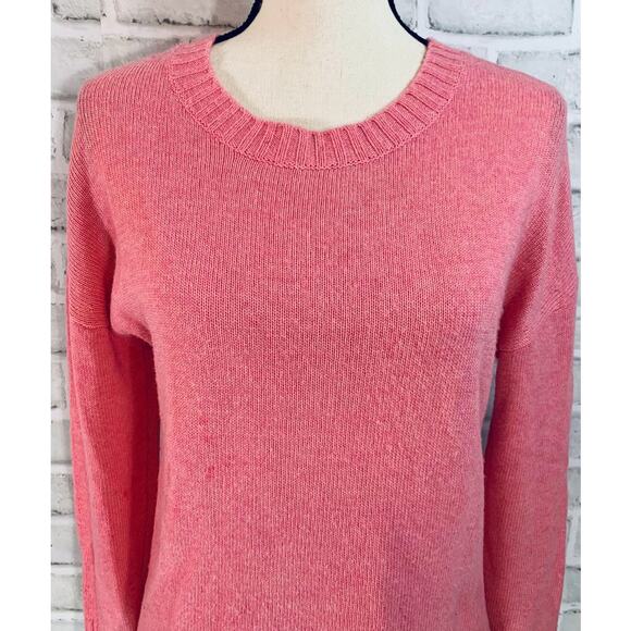 J Crew Women Round Neck Wool‎ Bi Level Sweater Small - Picture 1 of 5